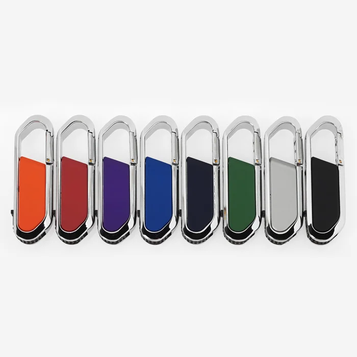 

Usb Personalized 8GB Pen Drive Metal Carabiner USB Flash Drive Bulk