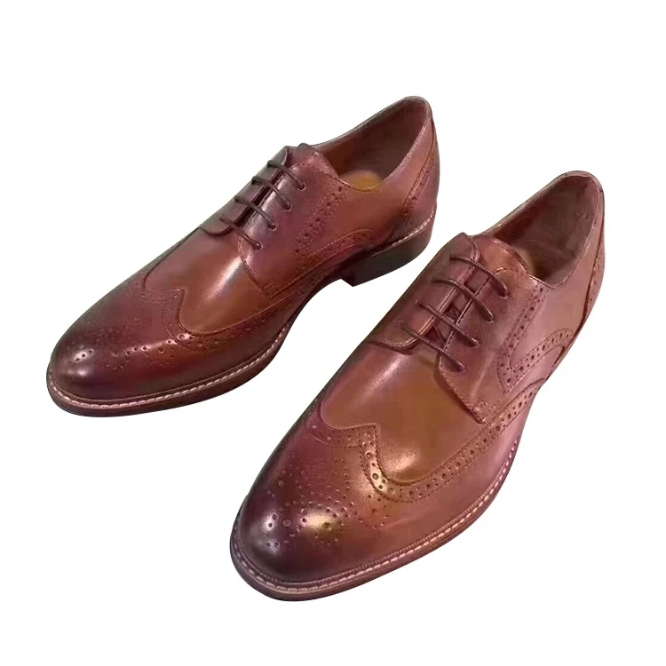 

Handmade colour neatly crafted leather men dress leather sole office shoes made in China