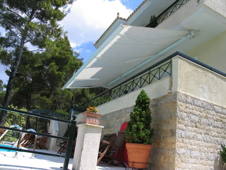 
4*3m Manual automatic integration Retractable awning Premium markise/aluminum awning 