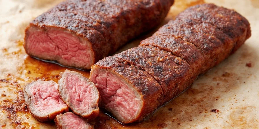 Side-by-side image of dry rub and wet marinade preparations