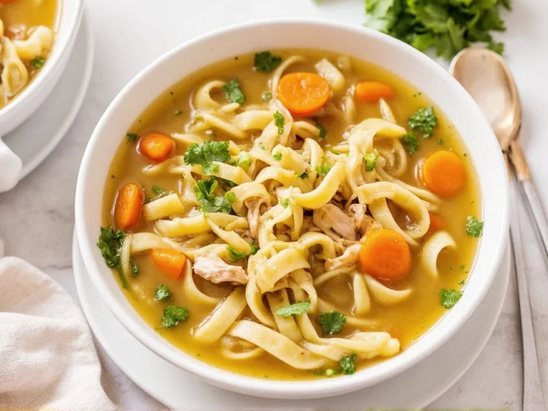 Perfect Instant Pot Chicken Noodle Soup Recipe in 35 Minutes