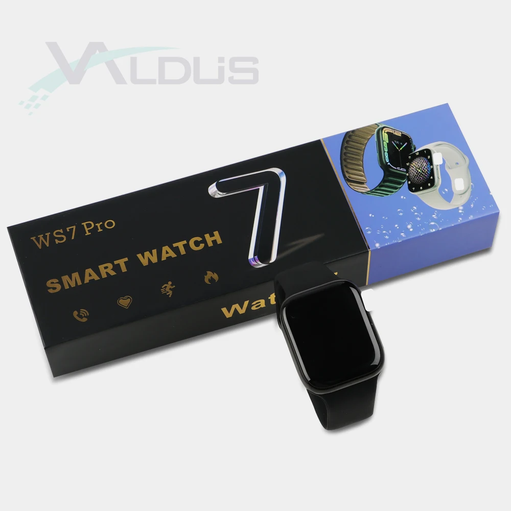 

Valdus 2022 New Iwo Smartwatch Ws7 Pro Touch Ip67 Waterproof Fitness Sport Reloj Inteligente Series 7 Smart Watch