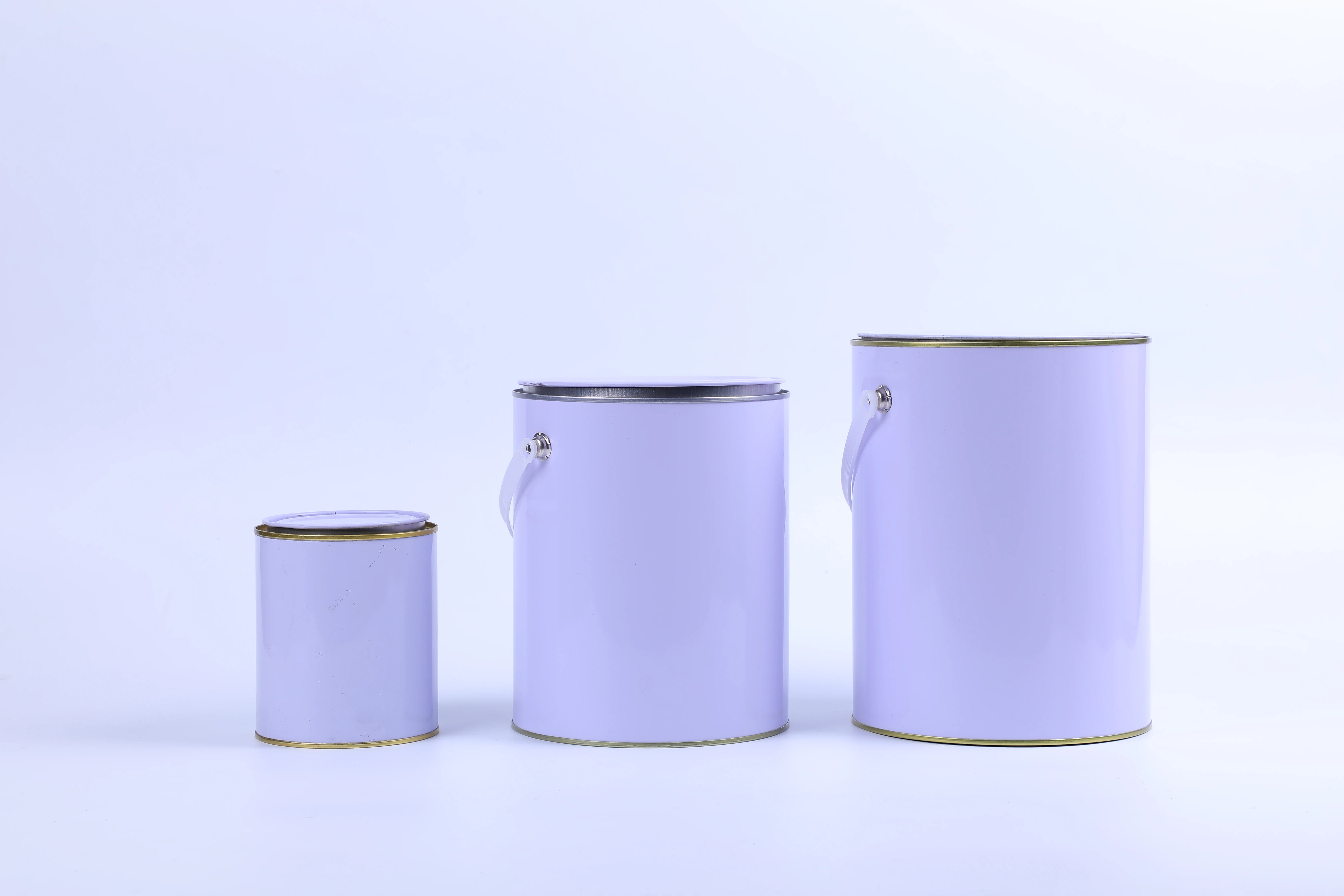 
1 Liter Cylinder Container For Paint With Lever Lids 