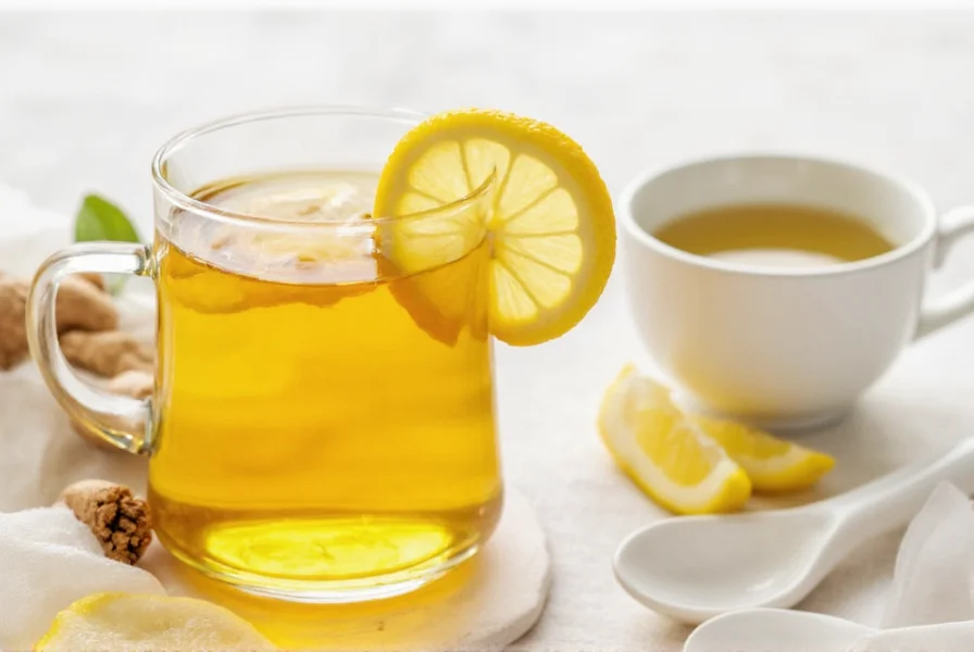 lemon ginger tea is good for what
