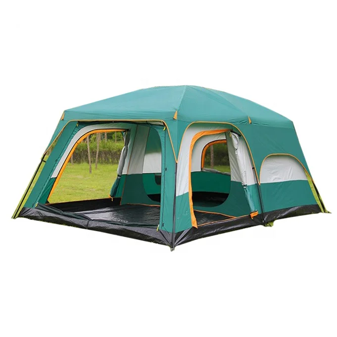 

8 Persons Large Automatic Instant Outdoor Camping Tent, Green