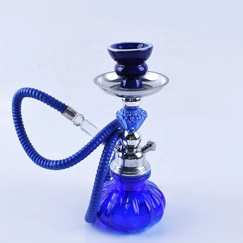 

Single Hose Hookah Shisha Can Custom Color Hookah Set, Black\red\blue