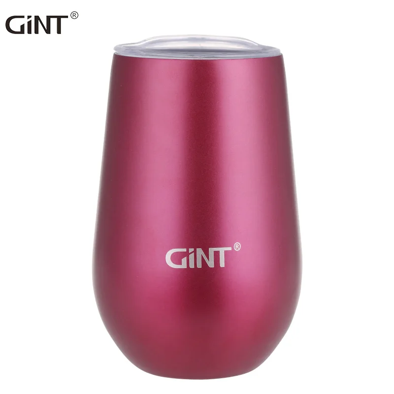 

5oz inner outer 304ss egg shape lid camping party beer mug tumbler