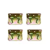 Customized Heavy Duty Colorful Wood Bed Slat Brackets Hardware