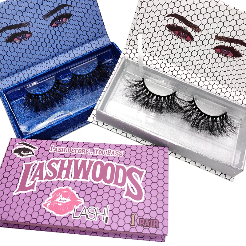 

Fluffy Mink Lashes Full Eyelashes 25mm Mink Eyelashes False Lashes