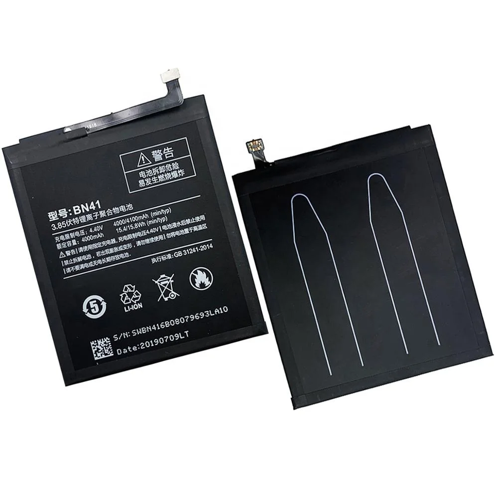 

phone batteries for mobile phones BN41 for Xiaomi Redmi Note 4 Hongmi Note 4 battery mi note 4 battery