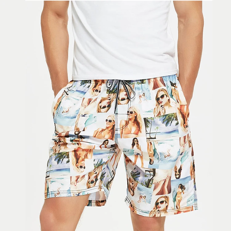 

Full Print 100%Polyester Sublimated Board Shorts High Quality