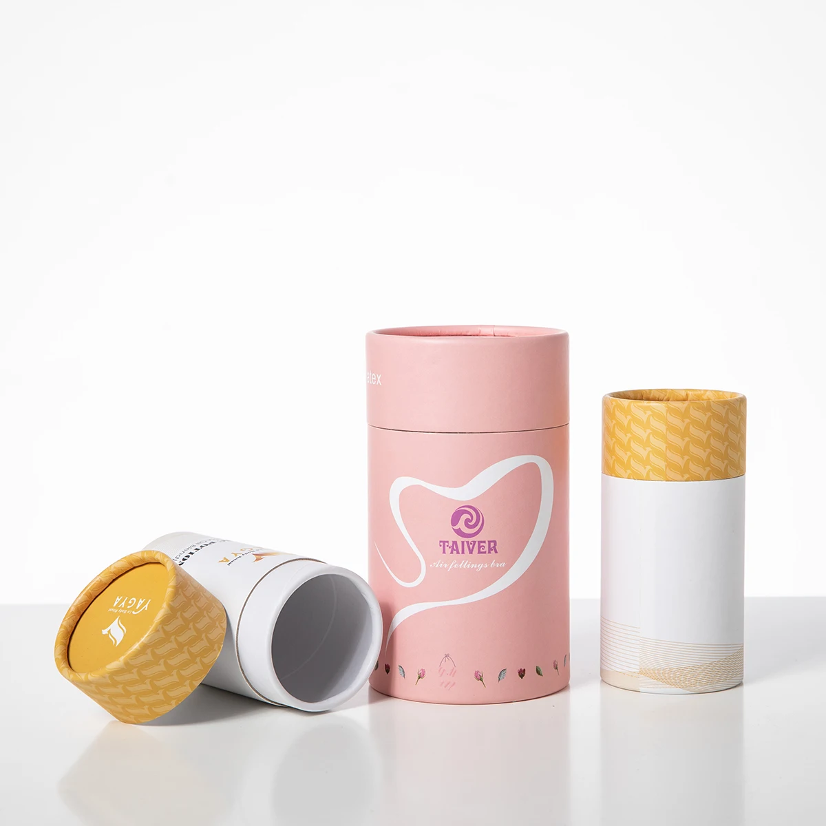 
Eco Friendly Custom printed design Cosmetic Push Up Cardboard Paper Tube Packaging 
