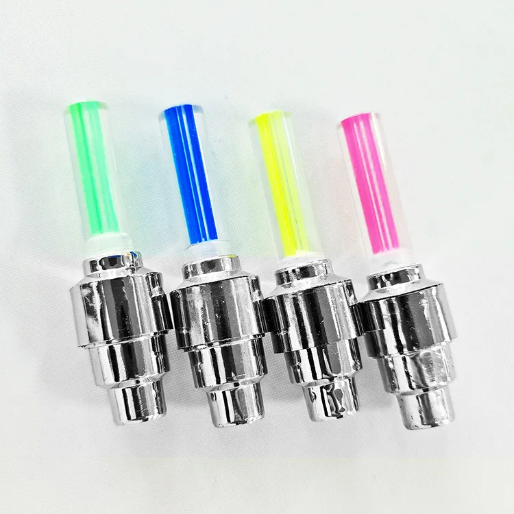 

2021 Plastic LED Motorcycle Wheel Light Tire Valve Stem Capss Firefly For Car Bike, Programmable led