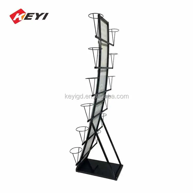 Double Sided Adjustable Metal Motorcycle Helmet Display Rack