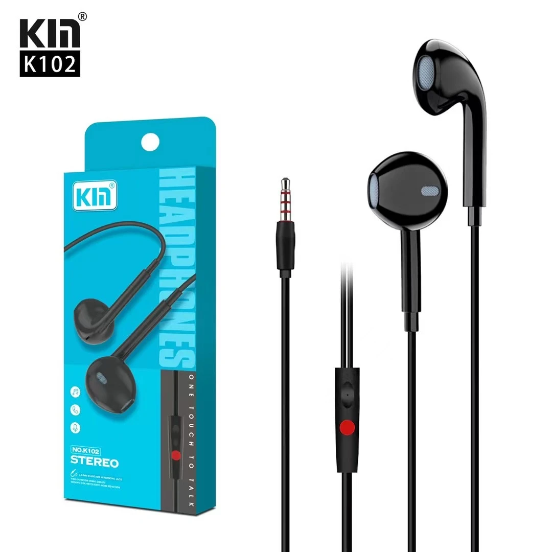 

Kim Brand Original Earphone Wired K012 3.5mm TPE earphone in-ear High quality