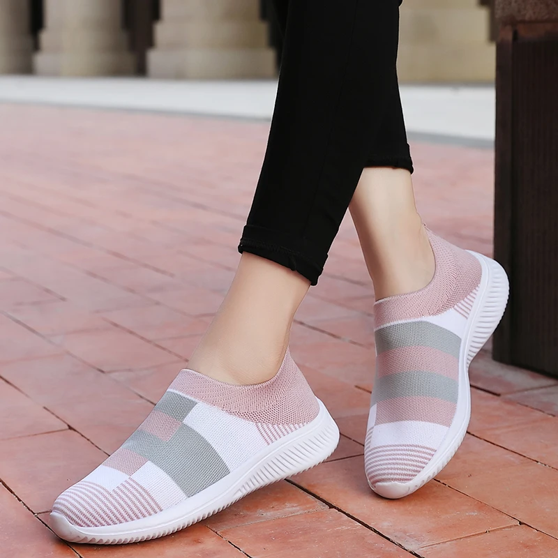

Woman Summer Tennis Shoes Casual Slip On Comfortable Fitness Sports Sneakers Running shoes ladies, Accept custom