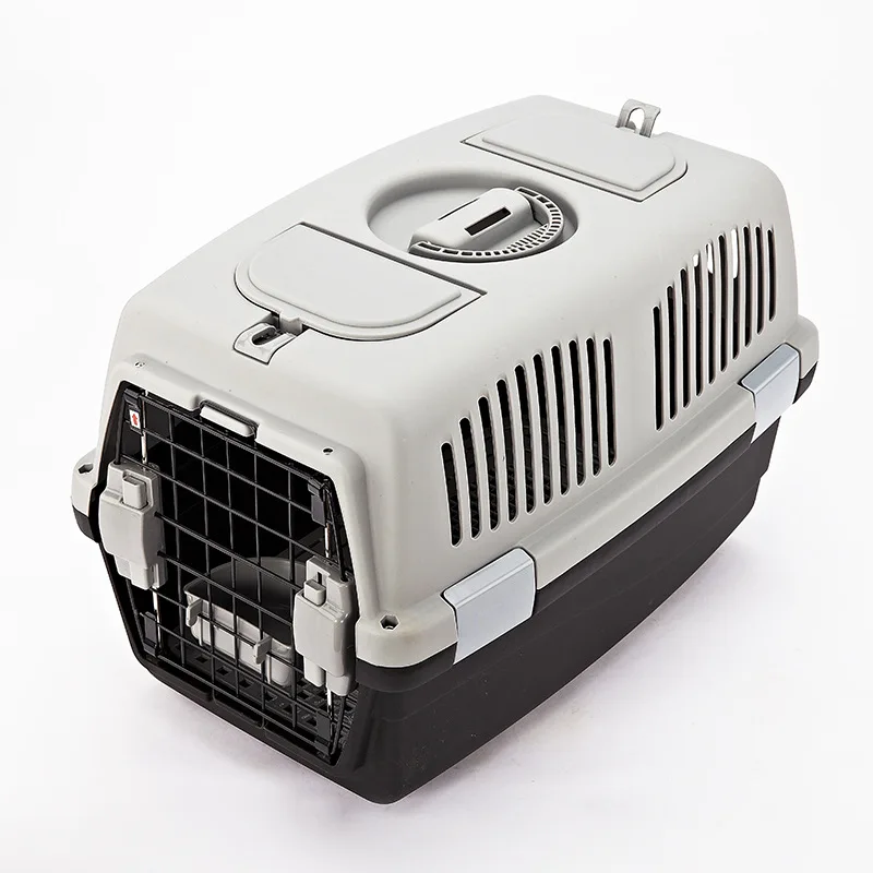 

Airline Approved Dog Travel Cage Pet Transport Box Puppy Kitten Traveling Crate Cat Carrier, Customized color