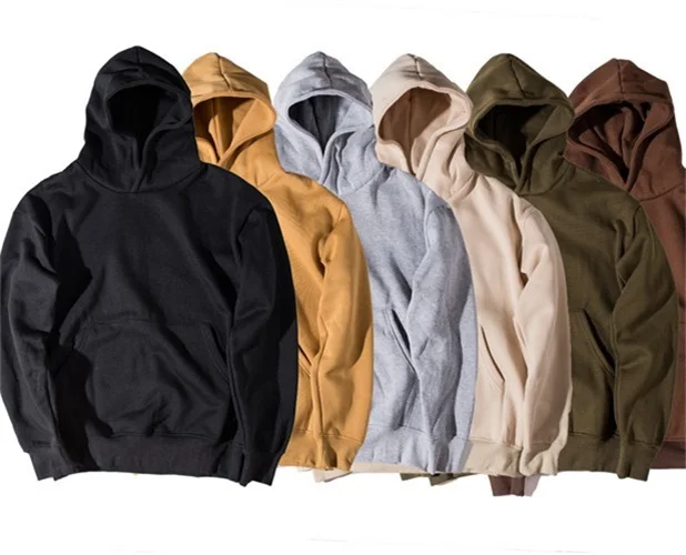 

Custom 100 cotton oversized hoodie men,unisex streetwear blank plain hoodies in bulk 2020, Customized color