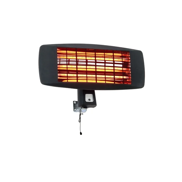 

Scientec Wall Mounting Quartz Infrared Outdoor Electric Heater, Black