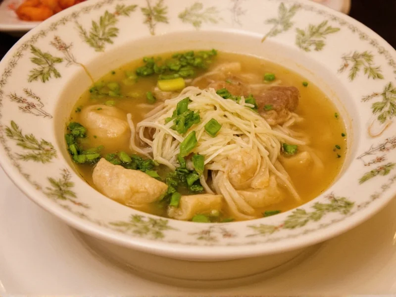 Wonton Soup Nutrition Facts: Complete Breakdown