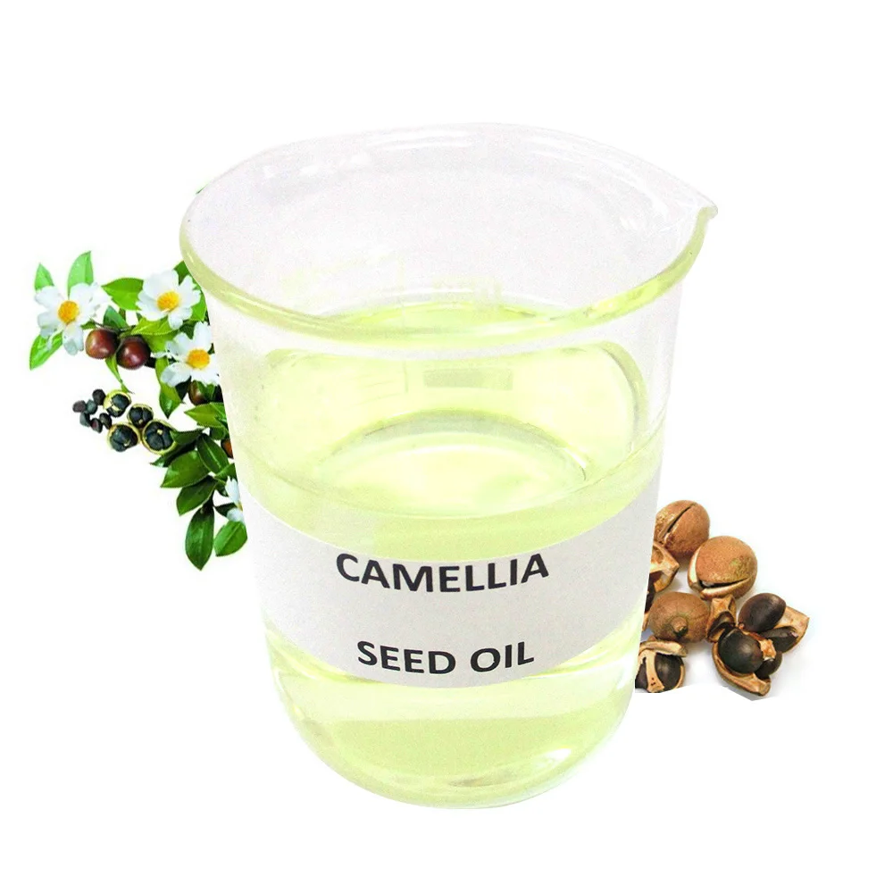 
100% Pure Cold Pressed Edible Camellia Oil Camellia Japonica Seed Oil For Whitening Soap 