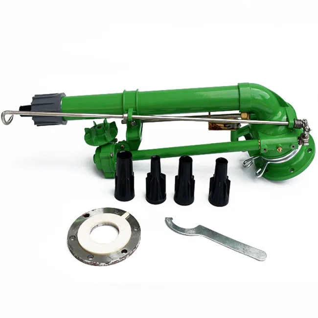 

Klicker rain gun big gun sprinkler for agriculture irrigation, Green/silver