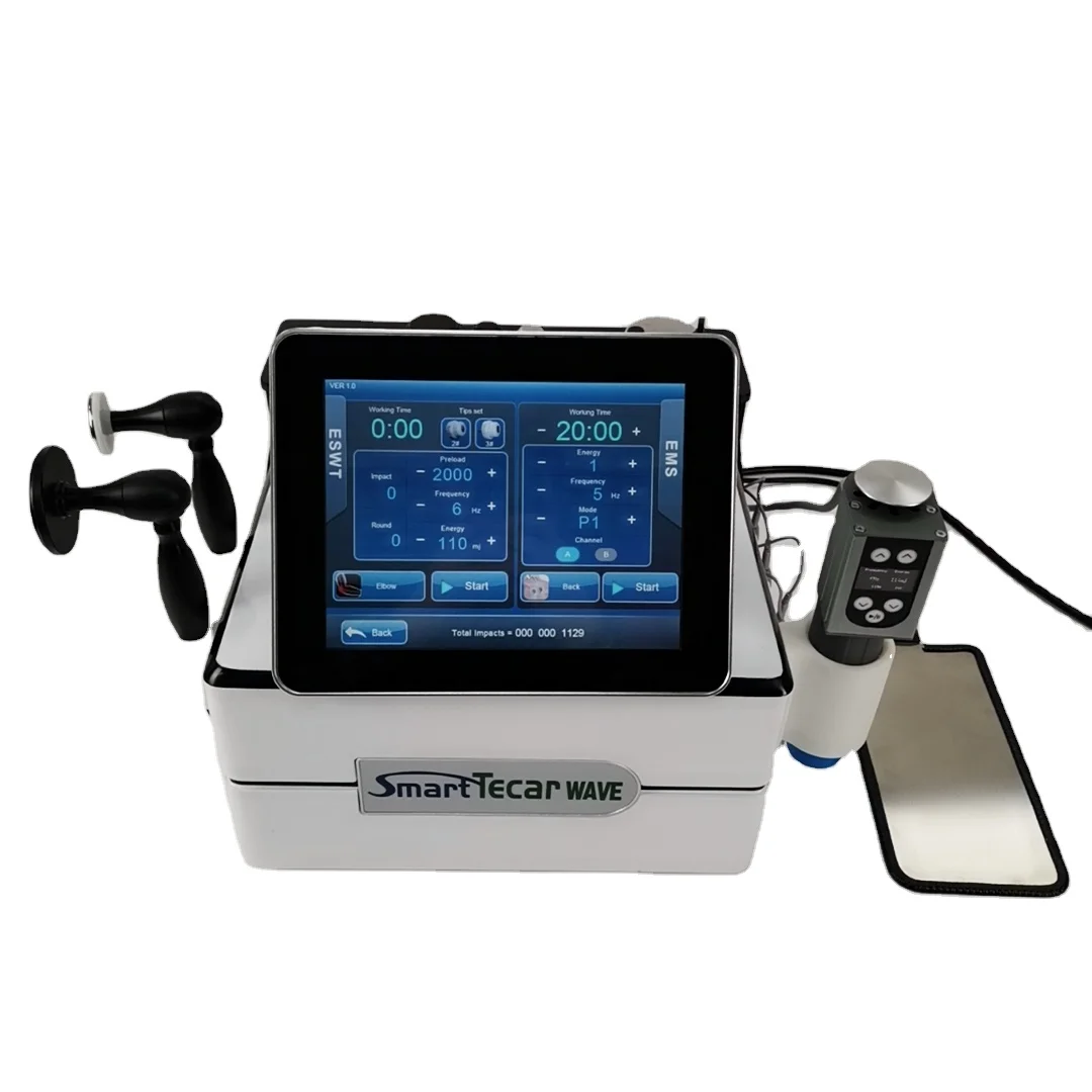 

3 In 1Smart Tecar Therapy Diathermy Radio Frequency CET RET RF Physiotherapy Machine for Sports Injury Pain Relief