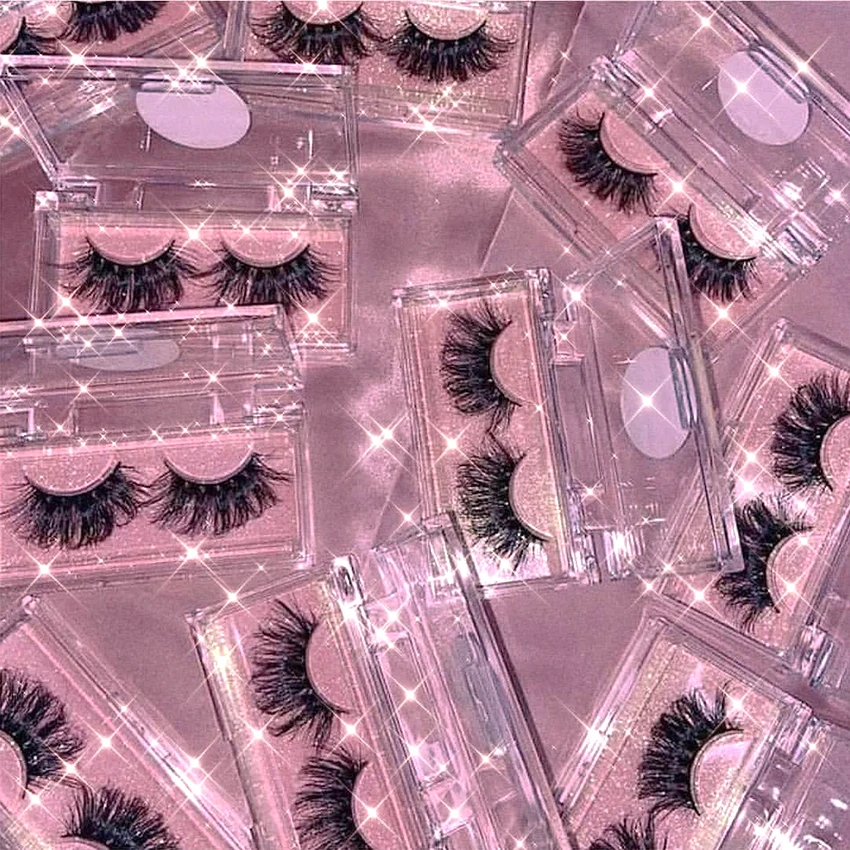 

Wholesale Wispy Natural Vegan 3D 100% Mink Eyelashes Vendor Custom Lashbox Packaging Acrylic Clear Lash Cases