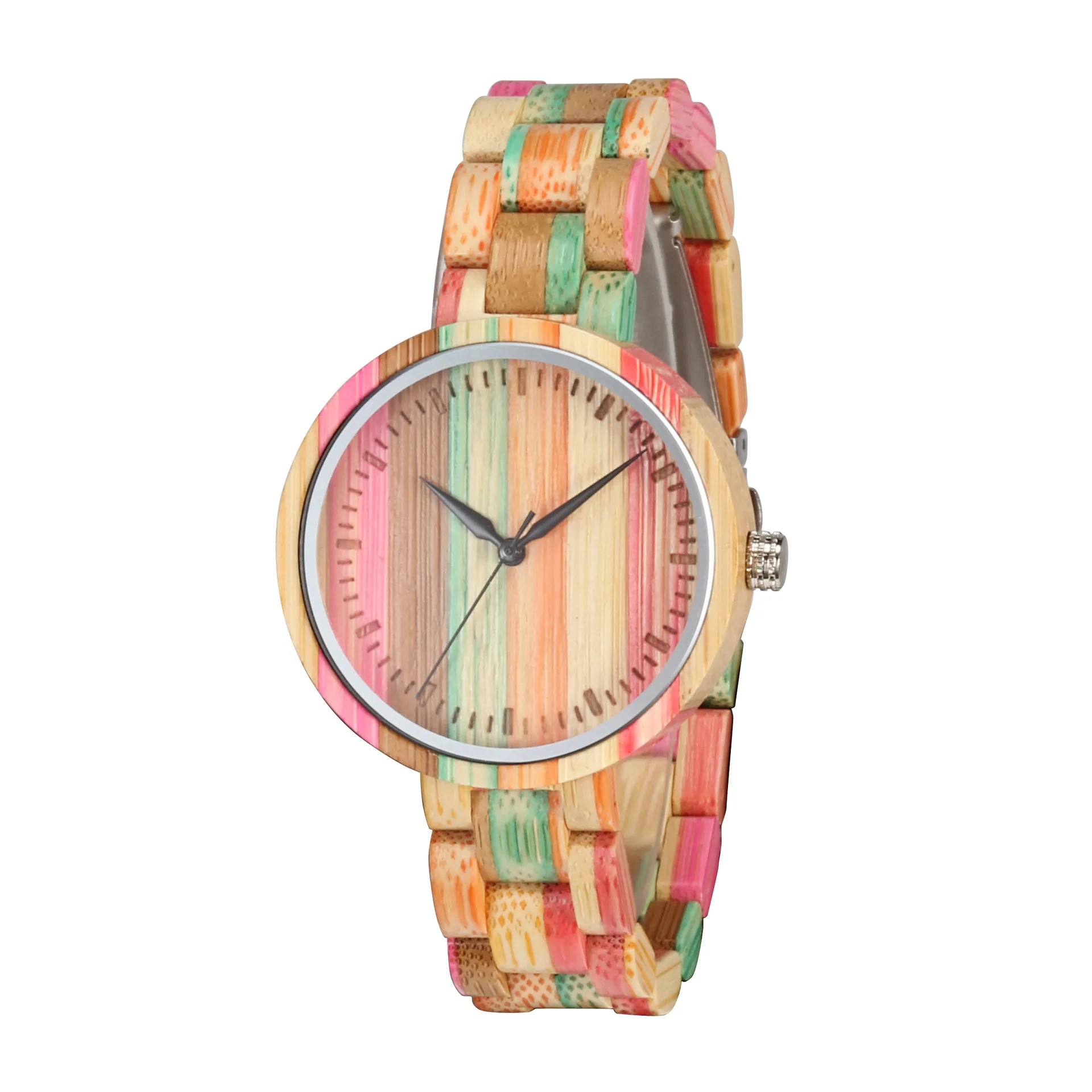 

Alibaba Top Seller Wholesale custom private label women bamboo wood watch Fast Shipping, Multiful colors