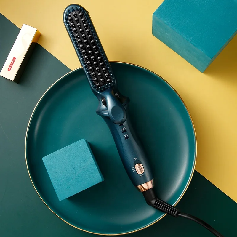 

New Product Multi functional hair dryer comb straight hair comb hair curler