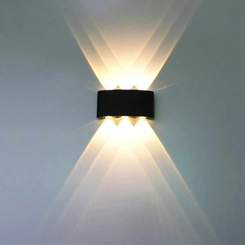 Modern Indoor Home Room Bedroom Hotel wall Lamp Decoration Up Down LED Wall Light