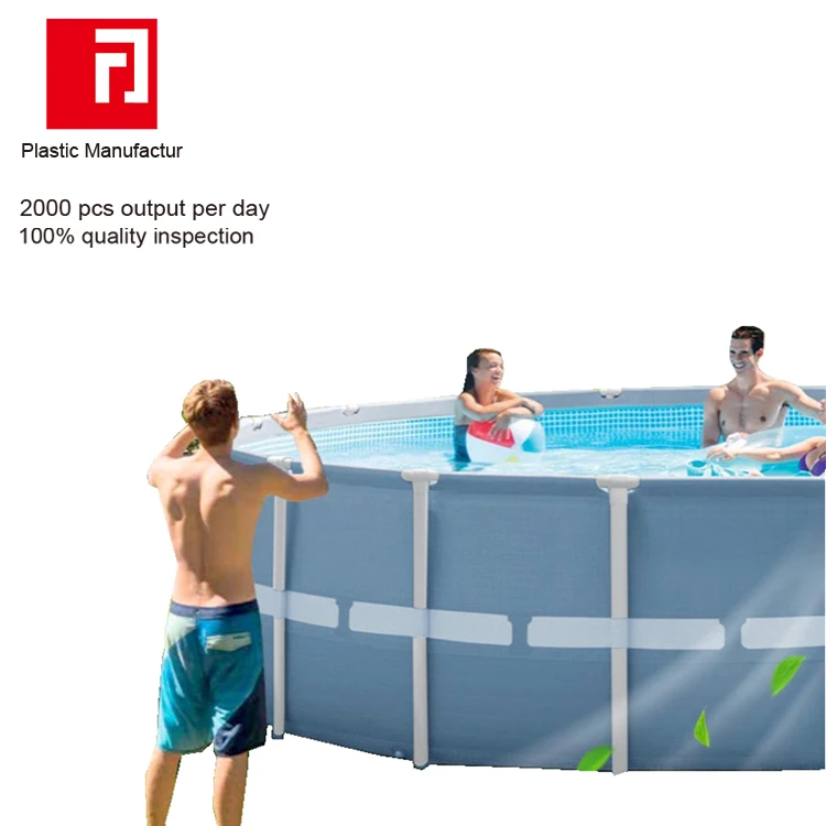 

610*132cm High Quality PVC Circular Frame Piscina Easy Set Above Ground Albercas Outdoor Swimming Pool piscine, Blue