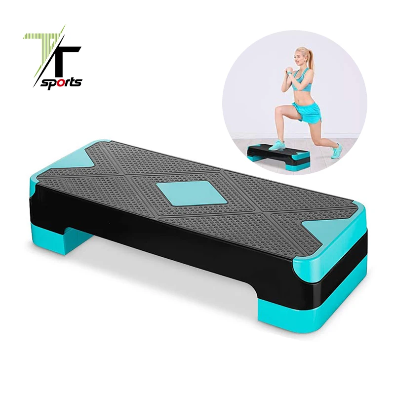 

TTSPORTS Commercial Adjustable Aerobics Stepper Board Step Platform Fitness Pedal