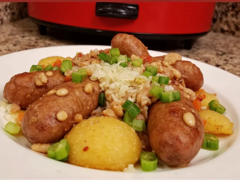 Slow Cooker Sausage and Potatoes: Easy One-Pot Meal