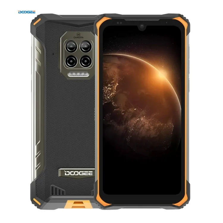 

Support Google Play Original DOOGEE S86 Mobile Rugged Phone 6GB 128GB 8500mAh Battery 4g NFC IP68 IP69K Waterproof Smartphone