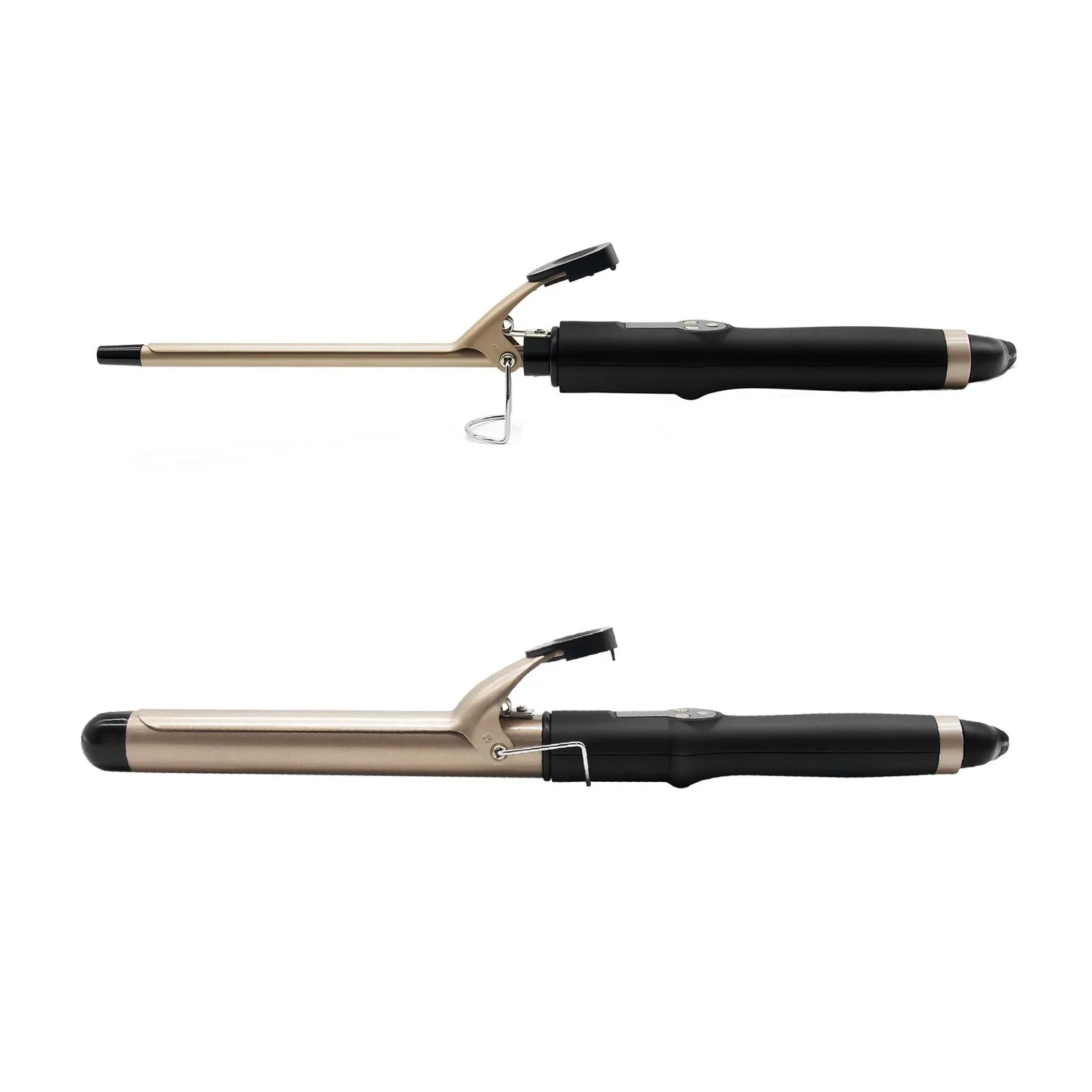 

32mm hair wand stick mini hair wand glove 7 in 1 tourmaline hair wand rollers, Gold+black