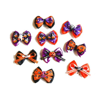 

Advocator RTS/OEM multi choose decoration Halloween pimokins hats design large dog cat festival bow tie, Customized color