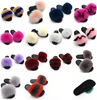 Lady Fox Hair Foreign Trade Home Slippers