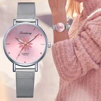 

Newest Arrival High Quality China Brand Quartz Watch Women Leisure Mesh Belt Casual Dial Design Ladies Wristwatch