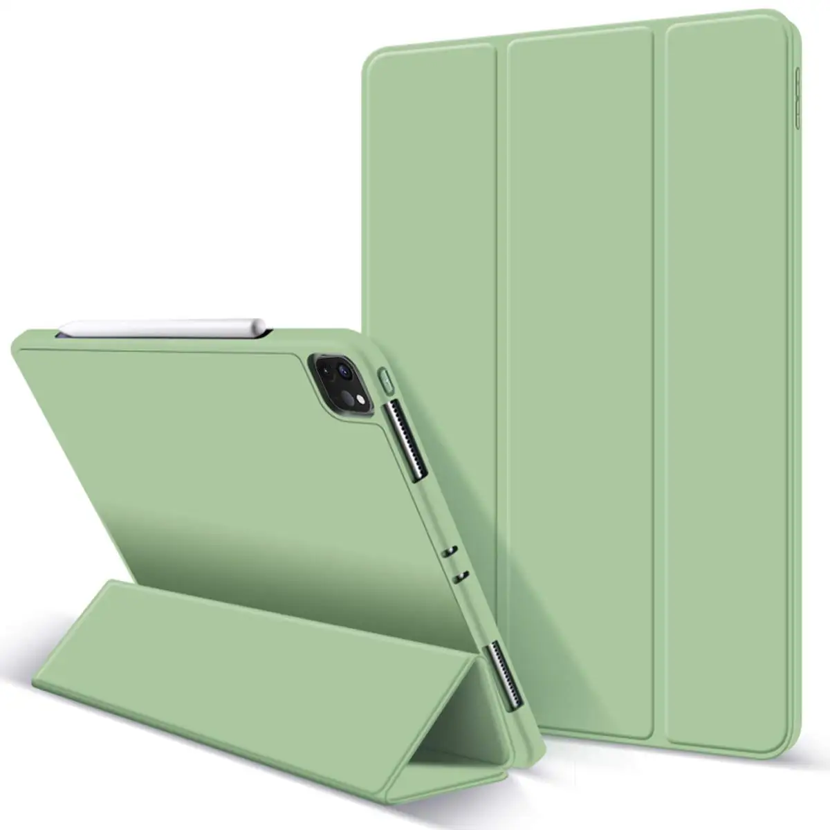

2020 New pencil holder Slim/Lightweight Design cover for ipad 12.9 2020, 11color