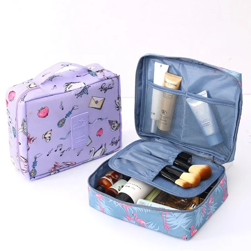 

Yaeshii New Arrival Large Capacity Cosmetic Bag Women Makeup Bags Toiletries Organizer Waterproof Female Storage bag, Multiple choice