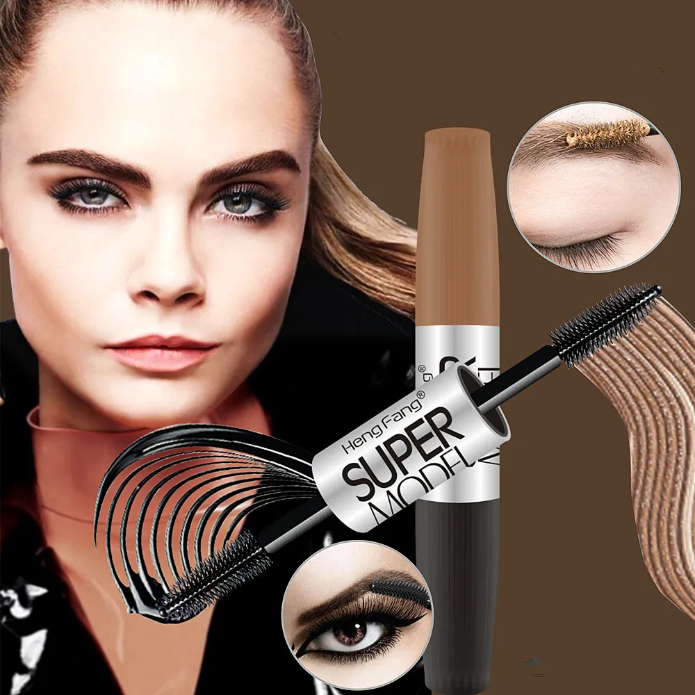 double-headed double-effect design 2 in one eyebrow cream