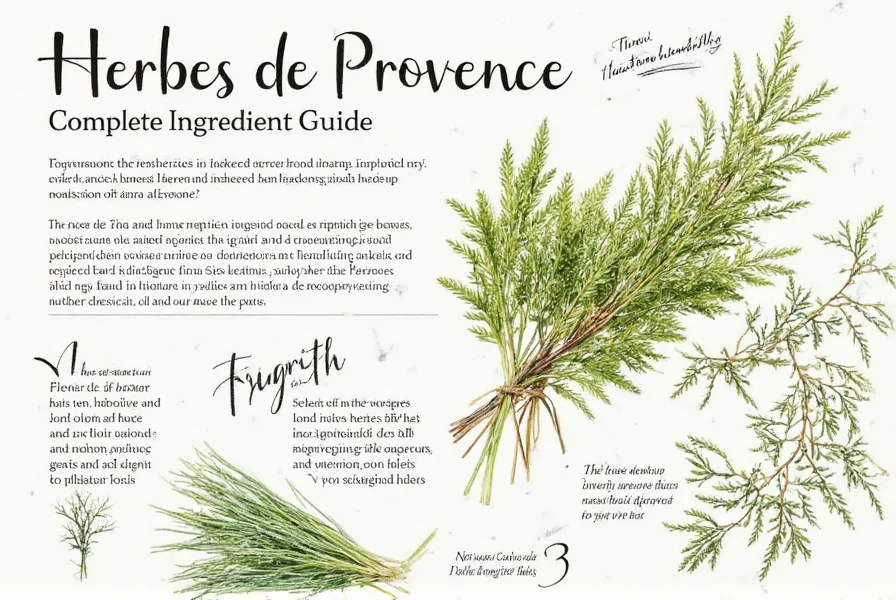 Homemade Herbes de Provence blend in mortar and pestle