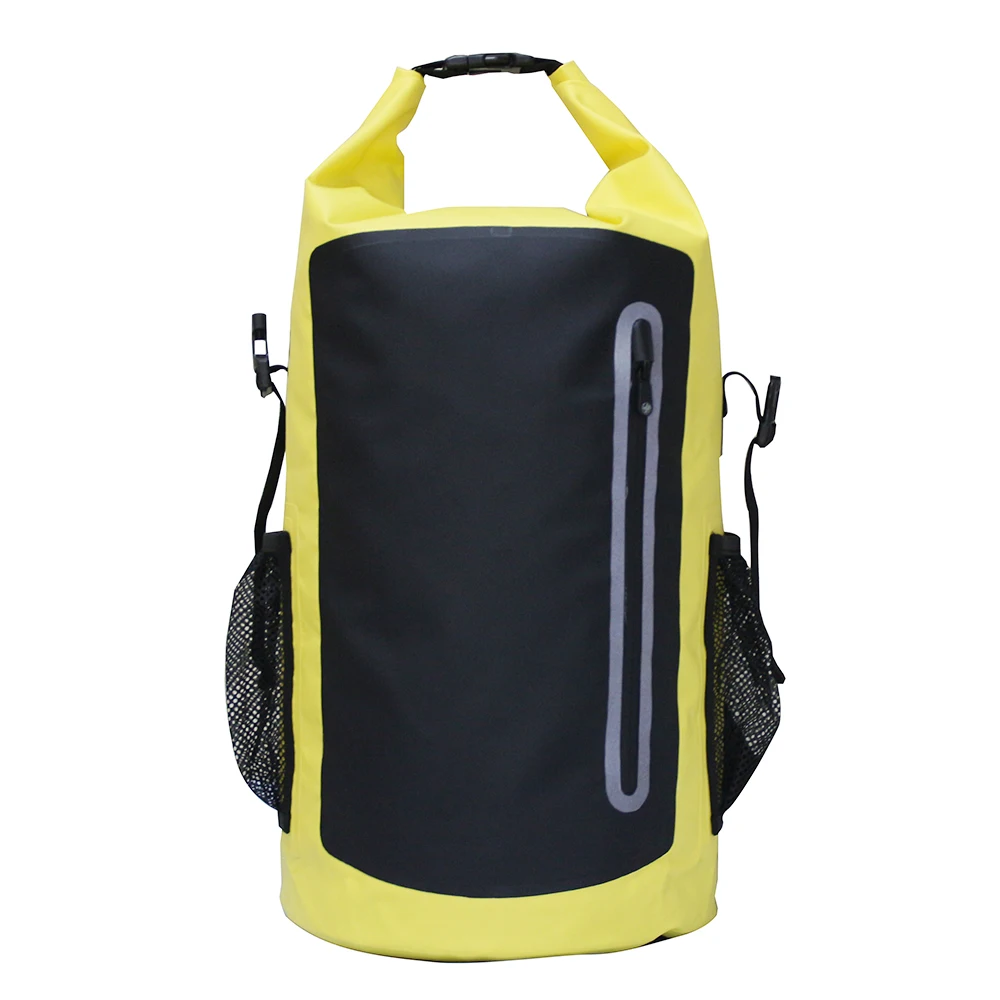 

Camping waterproof backpack outdoor with reflective tirm mesh