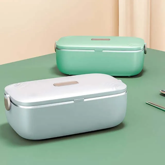 

New Portable Electric Heating Lunch Box Electric Self Heating Leakproof Bento Food Warmer Container