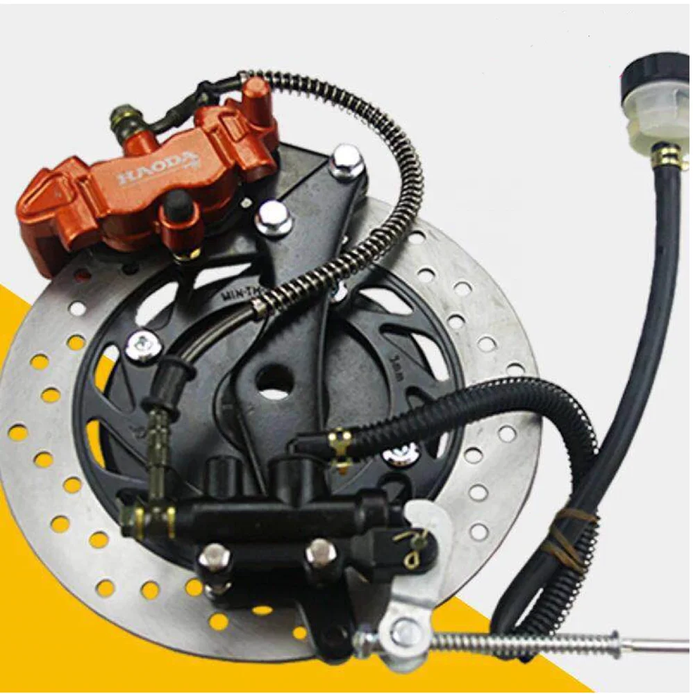 Hydraulic Disc Brake Assembly For Motorcycles Atv Utv With Rear Brake