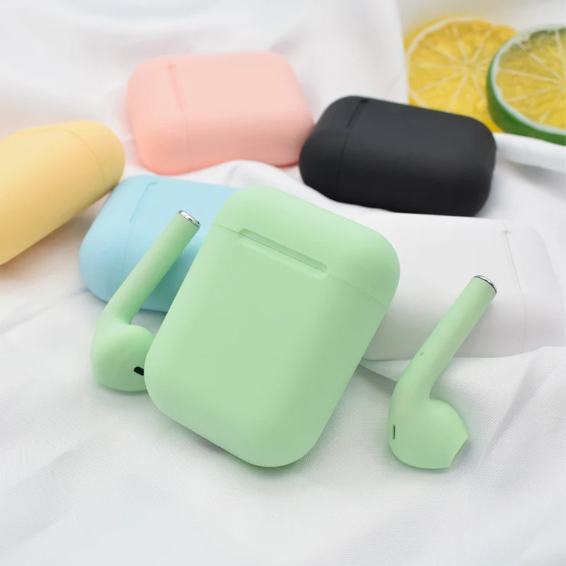 

2021 Mini Impods 12 TWS Earphones Wireless 5.0 Ear Buds Inpods I12 Auriculares Inalambricos For Para Celular Phone