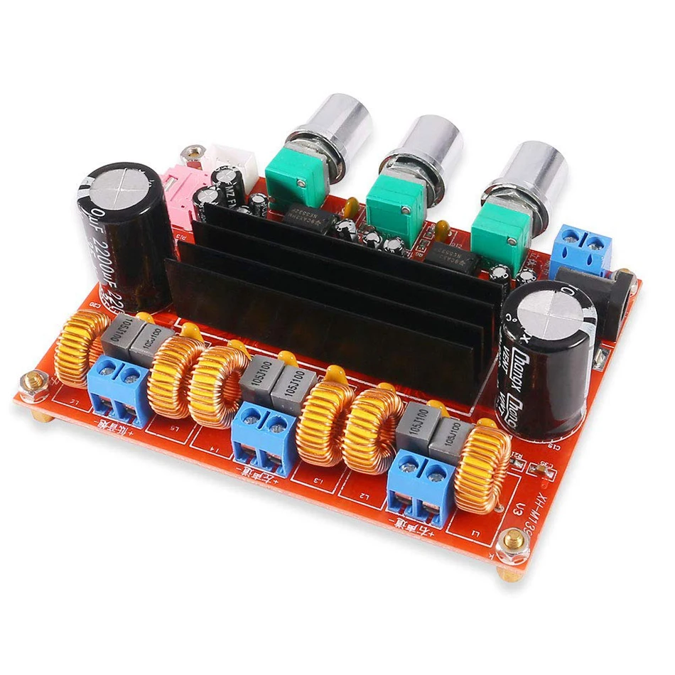 

TPA3116D2 Amplifier Board 2.1 Channel Class D Digital Power Audio Stereo AMP Module 2 x 50W+100W