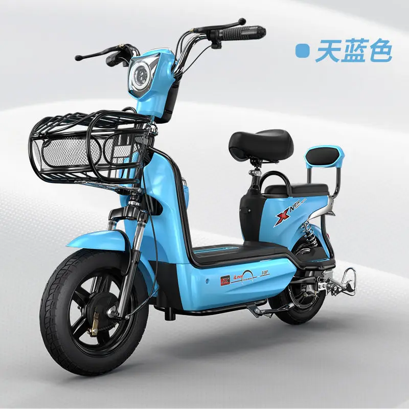 

Electric City Bike New Men 48V E Bicycle Ebike 2021 China for Adult Max Charger, Black blue green red white