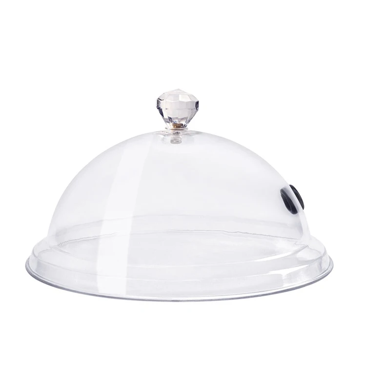 

8 inch Plastic Cloche Lid Dome Cover for Smoking Infuser Specialized Accessory for Smoker Gun Plates Bowls